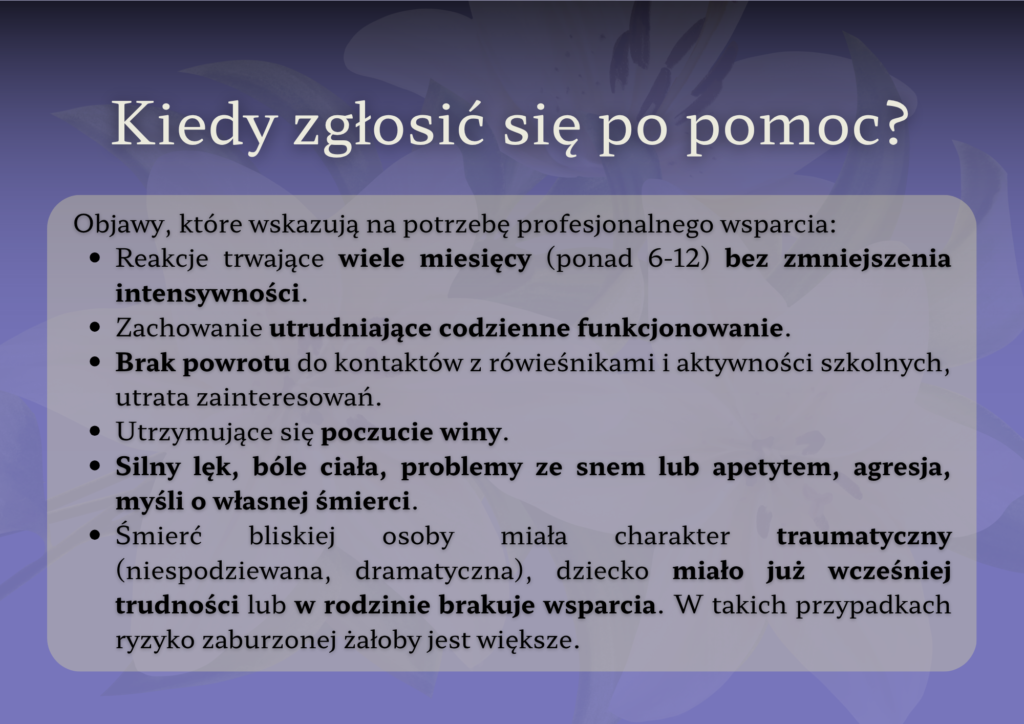 Żałoba u dzieci